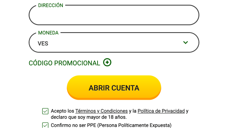 Finaliza el proceso de registro